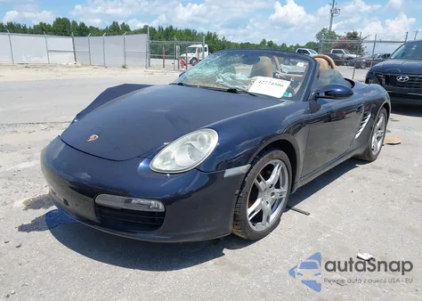 2005 Porsche Boxster z USA, uszkodzony, nr VIN WP0CA29805U711969